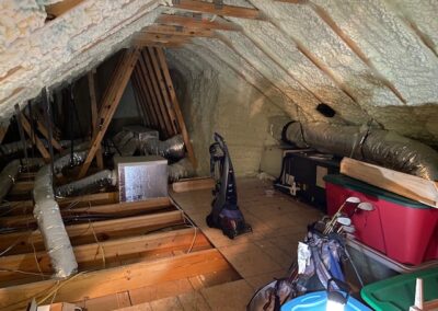 converted attic space